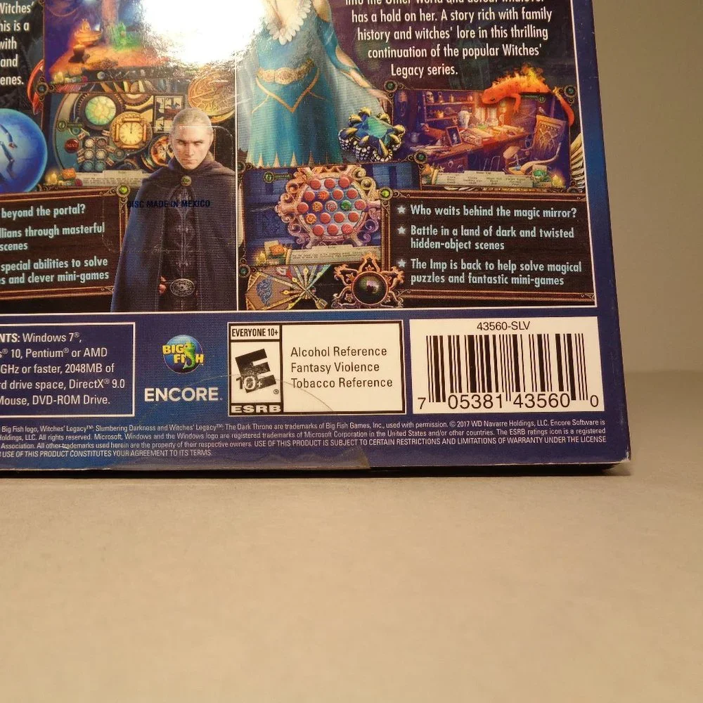 WITCHES' LEGACY / 2 Game Pack New PC DVD-ROM Video Game